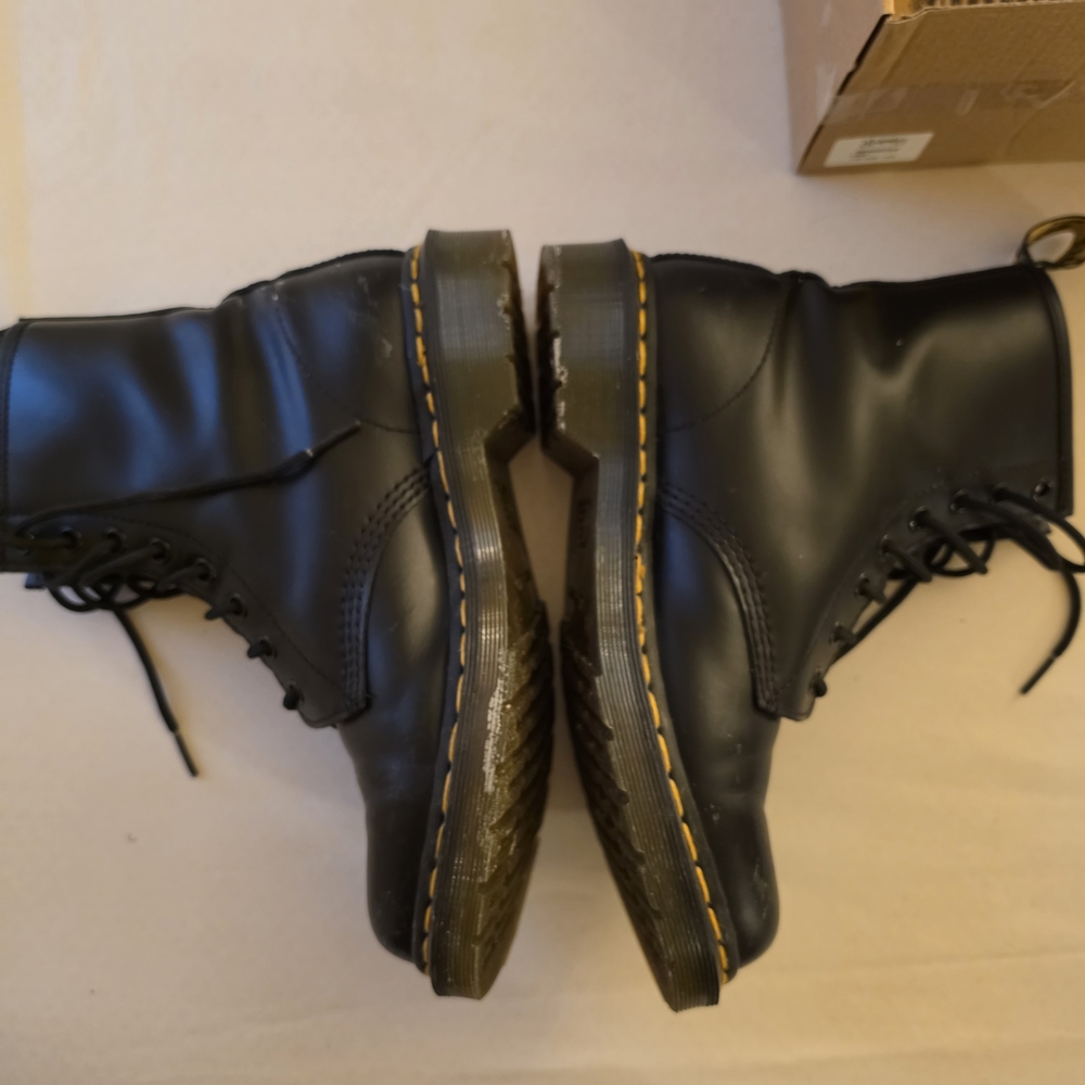 Dr. Martens Black Leather Boots - Picture 6 of 7
